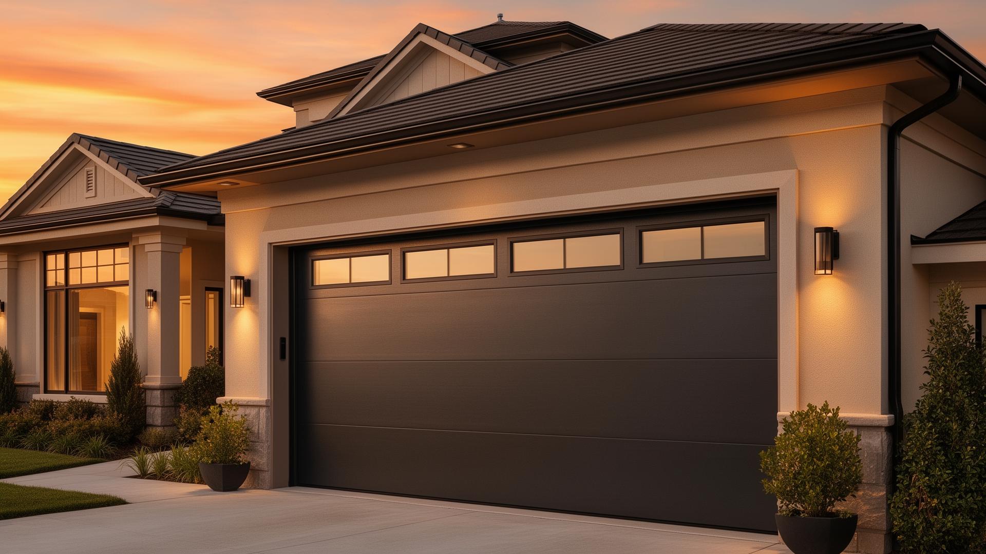 Professional steel garage door installation in Katy, Texas
